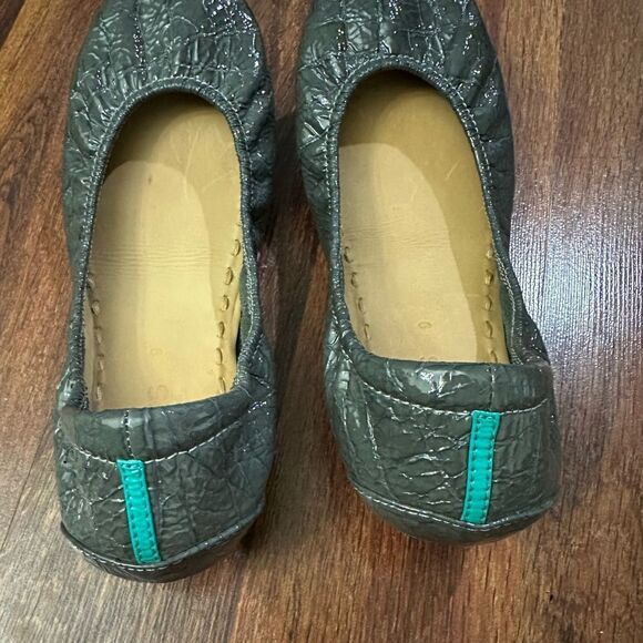Tieks Gray Ballet Flats - Picture 6 of 9